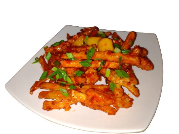 Honey Chilly Potato