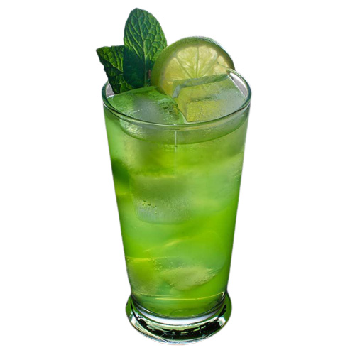 Green apple mojito